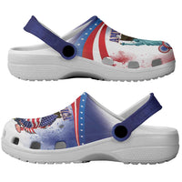 United States 4th Of July Clogs Shoes 250th Anniversary Liberty Bell - Wonder Print Shop