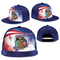 United States 4th Of July Snapback Cap 250th Anniversary Liberty Bell - Wonder Print Shop