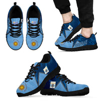 Uruguay Football Sneakers Sun Of May Symbol Unique Style