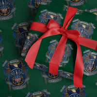 US Navy Veteran Service Honor Sacrifice Wrapping Paper Roll Vintage Bald Eagle American Flag Anchor - Wonder Print Shop