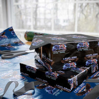 USA 250th Anniversary Gamer Wrapping Paper Roll Level 250 USA Edition 1776 2026 Bald Eagle