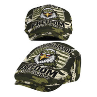 USA 250th Anniversary Jeff Hat Eagle Camouflage Zipper Stylized