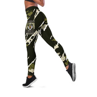 USA 250th Anniversary Leggings Eagle Camouflage Zipper Stylized