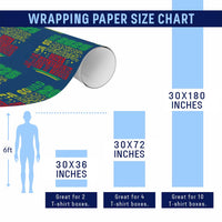 Vacation Jamaica 2025 Wrapping Paper Roll Matching Family Jamaica Squad - Wonder Print Shop