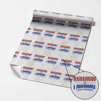 Vamos Paraguay Long Live Soccer Cheer Wrapping Paper Roll Patriotic Paraguaya Futbol Football Fans Pride