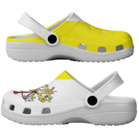 Vatican City Clogs Shoes Flag Color Inspiration - Wonder Print Shop