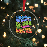 VBS 2025 Crystal Glass Ornament Discovering The Bigness Of God In The Smallest Of Things Retro Groovy TS02