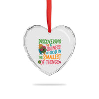 VBS 2025 Insects Adventure Heart Crystal Glass Ornament Discovering the Bigness of God in the Smallest of Things - Wonder Print Shop