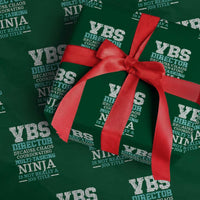 VBS Director Wrapping Paper Roll Vacation Bible School Christian Teacher - Wonder Print Shop