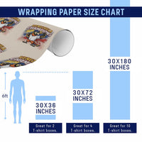 Venezuela Baseball Champions Wrapping Paper Roll Troupial Bird Patriotic Pride