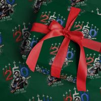 Vintage Abraham Lincoln Abe Lincoln Playing Guitar 250 Years Wrapping Paper Roll 1776 2026 Humor Patriotic