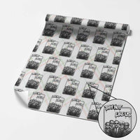Vintage African American Heroes Wrapping Paper Roll They Not Like Us