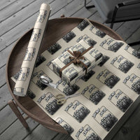 Vintage African American Heroes Wrapping Paper Roll They Not Like Us