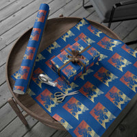 Vintage All-Terrain Vehicles Wrapping Paper Roll Retro 4 Wheeler ATV Riding Quadrider - Wonder Print Shop