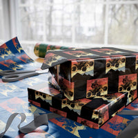Vintage All-Terrain Vehicles Wrapping Paper Roll Retro 4 Wheeler ATV Riding Quadrider - Wonder Print Shop