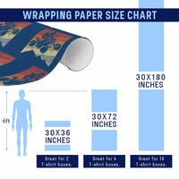 Vintage All-Terrain Vehicles Wrapping Paper Roll Retro 4 Wheeler ATV Riding Quadrider - Wonder Print Shop