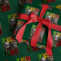 Vintage Black Panther Party Wrapping Paper Roll Black History Self Defense Huey Newton Bobby Seale - Wonder Print Shop