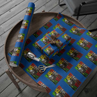 Vintage Black Panther Party Wrapping Paper Roll Black History Self Defense Huey Newton Bobby Seale - Wonder Print Shop