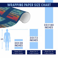 Vintage Christian Worship Wrapping Paper Roll Isaiah 42:16 Waymaker Promise Keeper Miracle Worker - Wonder Print Shop