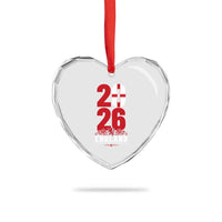 Vintage England Champions Heart Crystal Glass Ornament Football Supporter Graphic