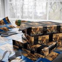 Vintage Feral At Sea Cruise Wrapping Paper Roll Funny Raccoon Parody Movie
