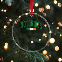 Vintage Irish Flag Notorious Crystal Glass Ornament Boxing Fans