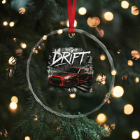 Vintage Japanese Drift Race Car Crystal Glass Ornament Retro Vintage JDM Tokyo Japan Drifting TS10