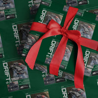 Vintage Japanese Drift Race Car Wrapping Paper Roll Cool Retro Vintage JDM Tokyo Japan Drifting - Wonder Print Shop