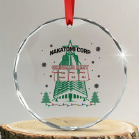 Vintage Nakatomi Plaza 1988 Christmas Party Crystal Glass Ornament - Wonder Print Shop