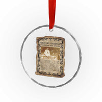 Vintage Newspaper Shirley Chisholm Crystal Glass Ornament Black History Month Gift
