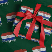 Vintage Paraguay Flag Paraguaya Heritage Pride Roots Wrapping Paper Roll