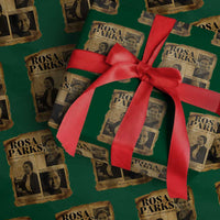 Vintage Rosa Parks Wrapping Paper Roll Women Empowerment Inspirational Quote