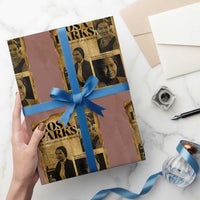 Vintage Rosa Parks Wrapping Paper Roll Women Empowerment Inspirational Quote