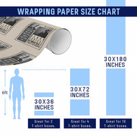 W E B Du Bois Wrapping Paper Roll Pan Africanism Intellectual Leader