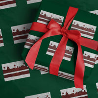 Washington DC Flag Wrapping Paper Roll