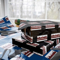Washington DC Flag Wrapping Paper Roll