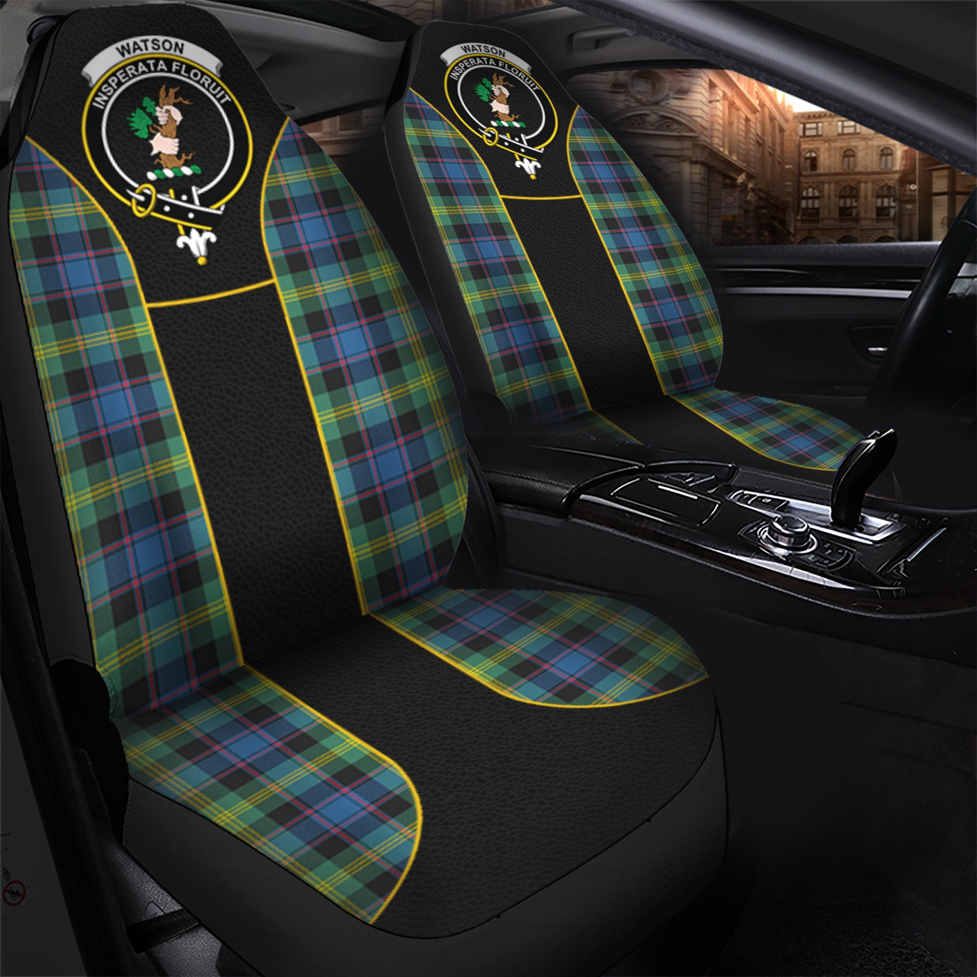 scottish-watson-ancient-tartan-crest-car-seat-cover-special-style