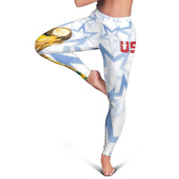 WC2026 USA Soccer Leggings Rising Stars - Wonder Print Shop