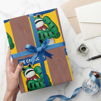 We Can Do It Rosie Frog Wrapping Paper Roll Resist Protest Parody Feminist Retro Poster - Wonder Print Shop
