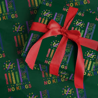 We The People No Kings in America Wrapping Paper Roll Protest LGBTQ+ American Flag - Wonder Print Shop