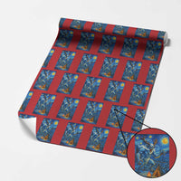 Wedigo Cryptid Xmas Wrapping Paper Roll Native American Starry Night Xmas - Wonder Print Shop