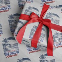 Welcome To America's Gulf Wrapping Paper Roll Retro Vintage Beach - Wonder Print Shop