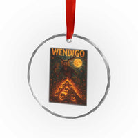 Wendigo Crystal Glass Ornament Halloween Cryptid Horror Mythical Creature TS10