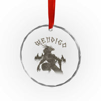 Wendigo Crystal Glass Ornament Horror Cryptid Occult Dark Fantasy TS10