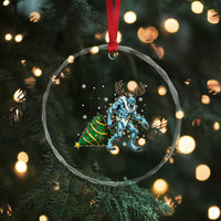 Wendigo Monster Crystal Glass Ornament Cryptid Mythical Christmas TS14