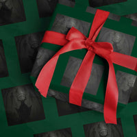 Wendigo Wrapping Paper Roll Gothic Horror Forest Demon Cryptid Occult Dark Fantasy - Wonder Print Shop