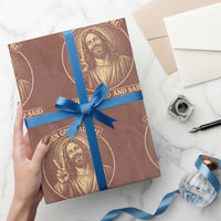 When God Made Me He Grinned And Said This Will Be Fun Wrapping Paper Roll Funny Christian Jesus