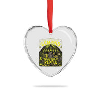 When Life Gives You Lemons Throw Them At People Heart Crystal Glass Ornament Funny Skeleton Halloween Gothic Lemonade Graphic