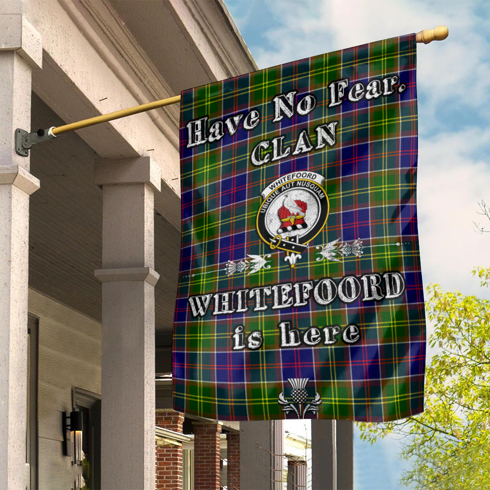 whitefoord-modern-clan-tartan-flag-family-crest-have-no-fear-tartan-garden-flag