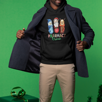 Christmas Hoodie Snowman Reindeer Santa Pharmacy Crew - Wonder Print Shop